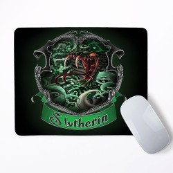 แผ่นรองเมาส์ , เม้าส์แพด Mouse Pad Harry Potter Houses Slytherin